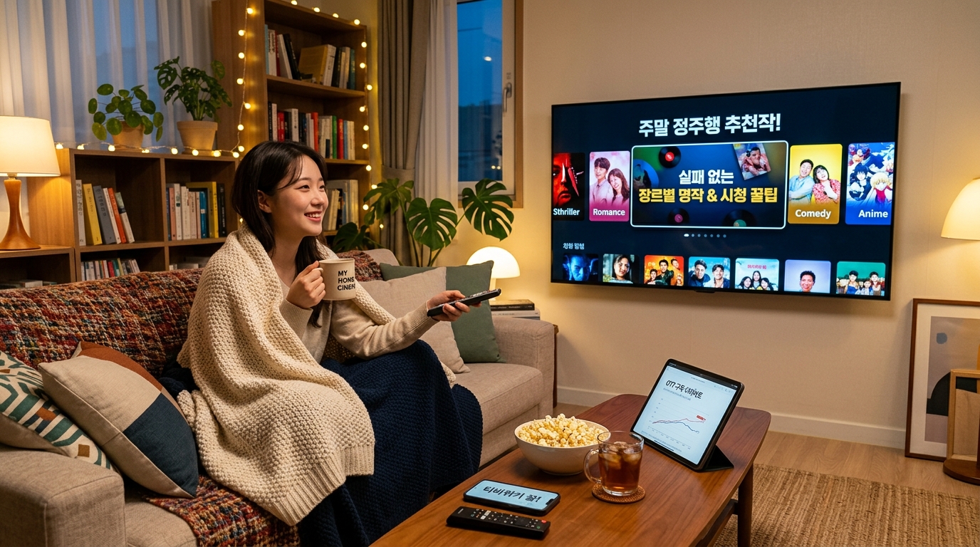 이번 주말 뭐 볼까? 실패 없는 OTT 정주행 추천작 & 쾌적한 시청 꿀팁 모음 (feat. 티비위키 )